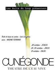 Cunégonde Thtre de l'Eau Vive Affiche