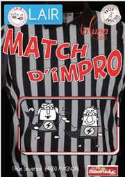 Match d'impro Thtre La Luna Affiche