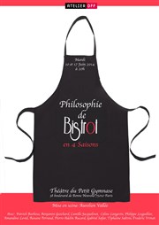 Philosophie de bistrot en 4 saisons Le Thtre du Petit Gymnase Affiche