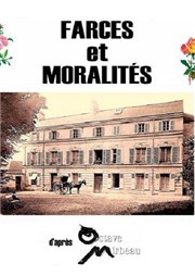 Farces et moralités Comdie Nation Affiche