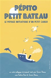 Pépito Petit Bateau Les Trois Baudets Affiche