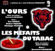 L'Ours + Les méfaits du tabac Thtre de la Cit Affiche