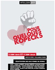 Pour quelques kopecks Thtre de Dix Heures Affiche