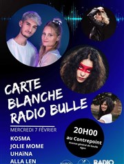 Carte blanche à Radio Bulle Contrepoint Caf-Thtre Affiche