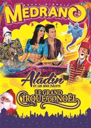 Medrano Le Grand Cirque de Noël : Aladin et les 1001 nuits | - Dijon Chapiteau du Cirque Medrano  Dijon Affiche