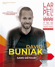 David Buniak dans Sans détour L'Archipel - Salle 2 - rouge Affiche