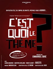 C'est quoi le thème ? L'Antidote Affiche