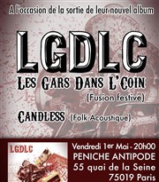 Les Gars dans l'Coin - Concert de sortie d'album Abricadabra Pniche Antipode Affiche