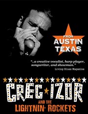 Greg Izor & The Lightnin' Rockets L'Azile La Rochelle Affiche