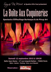 La Boîte Aux Coquineries Thtre Jean Dame Affiche