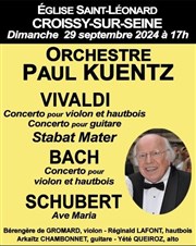 Orchestre Paul Kuentz : Vivaldi, Bach, Schubert Chapelle Saint-Lonard Affiche