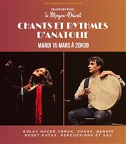 Chants et rythmes d'Anatolie Centre Mandapa Affiche