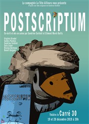 Postscriptum Le Carr 30 Affiche