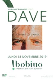 Dave - Souviens toi d'aimer Bobino Affiche