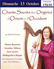 Chants Sacrés des Origines d'Orient et d'Occident Eglise Notre Dame de la Salette Affiche