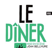 Le dîner Thtre de Belleville Affiche