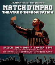 Match d'Impros La Radit vs Les Scarabées Omega Live Affiche