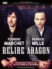 Relire Aragon Gait Montparnasse Affiche