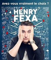 Henry Fexa Thtre du Marais Affiche