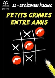 Petits crimes entre amis La grande poste - Espace improbable Affiche