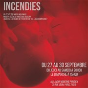 Incendies Lavoir Moderne Parisien Affiche