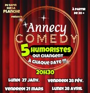 Annecy Comedy : la soirée de l'humour Salle Pierre Lamy Affiche