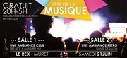 Fête de la musique Cabaret Le Rex Affiche