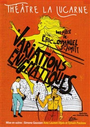 Variations énigmatiques Thtre La Lucarne Affiche