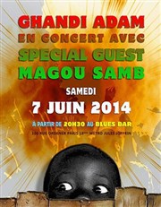 Ghandi Adam Le Blues Bar Affiche