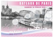 Saint-Valentin à bord du Belle Vallée Bateau Belle Valle Affiche