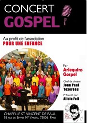 Arlequins Gospel Chapelle St Vincent de Paul Affiche