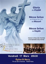 Gloria de Vivaldi | Messes brèves de Mozart & Haydn Eglise Saint - Merry Affiche