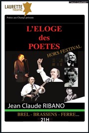 L'éloge des poètes : Brel, Brassens, Ferré Laurette Thtre Festival Avignon OFF Affiche