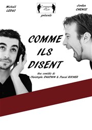 Comme ils disent Salle des ftes de Belloy-En-France Affiche