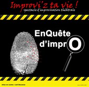 Enquête d'impro Le Chapeau Rouge - Espace Saint-Cyprien Affiche