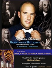 Récital du Contre-téno Sopraniste : Mathieu Salama | Résonances Baroques Eglise Saint-Eugne Sainte-Ccile Affiche