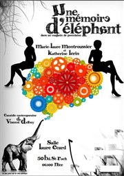 Mémoire d'éléphant Salle Laure Ecard Affiche