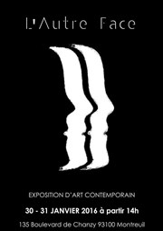 L'Autre Face, Exposition d'art contemporain Espace priv Affiche