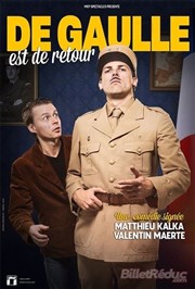 De Gaulle est de retour ! Familia Thtre Affiche