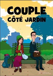 Couple côté jardin Comdie du Luberon Affiche