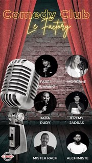 Le Factory Comedy Club Studio Factory Affiche