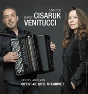 Annick Cisaruk et David Venitucci : Qu'est-ce qu'il m'arrive ? Atypik Thtre Affiche