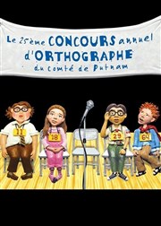 Le 25e concours annuel d'orthographe du comté de Putnam Comdie Nation Affiche