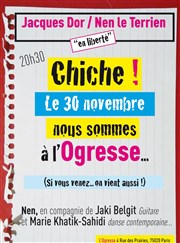 Jacques Dor / Nen le Terrien Ogresse Thtre Affiche