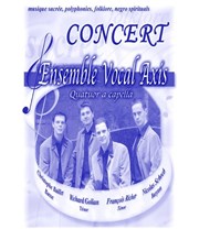 Quatuor vocal d'homme Axis Eglise Saint Andr de l'Europe Affiche