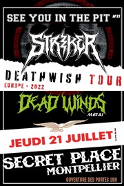 Striker + Dead Winds Secret Place Affiche