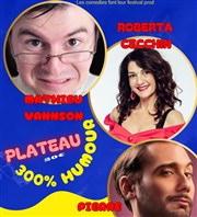 Plateau 300% humour Centre Culturel Jean Corlin Affiche