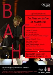 La passion selon Saint Mathieu | de Bach Eglise Saint Roch Affiche