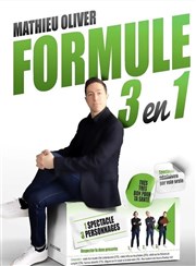 Mathieu Oliver dans Formule 3 en 1 L'Odeon Montpellier Affiche