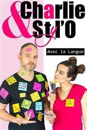 Charlie et Styl'o avec la langue Spotlight Affiche